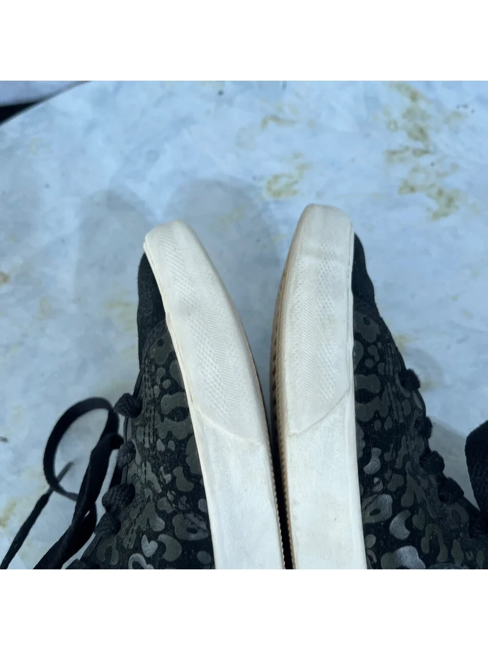 Nike Primo Court Mid Womens Size 7 Shoes Black White Athletic Trainer Sneakers